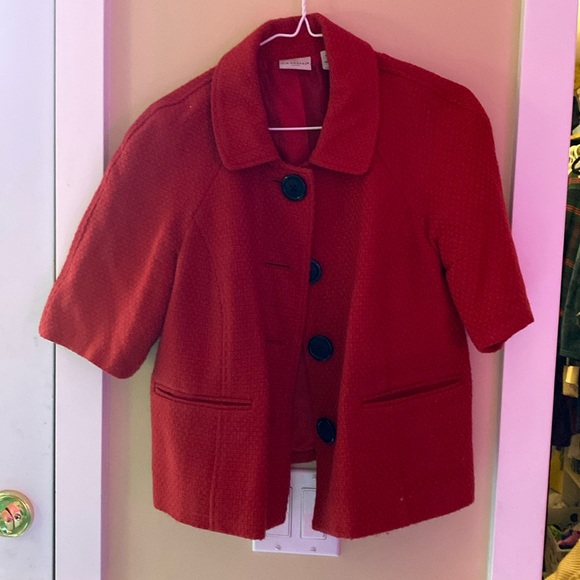 Red Knit Blazer - Picture 1 of 1